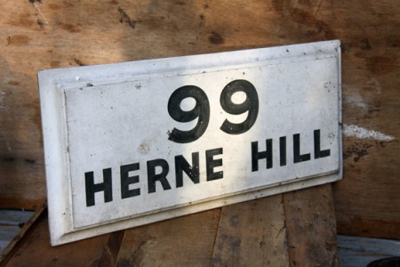 Plaque de maison, So british!