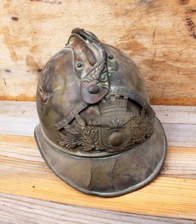 Casque de sapeur pompier