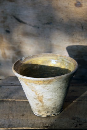 Pot à résine