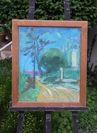 Huile sur toile