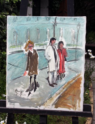 huile sur toile