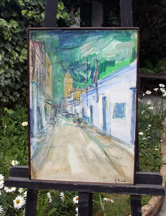 huile sur toile