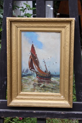 huile sur panneau